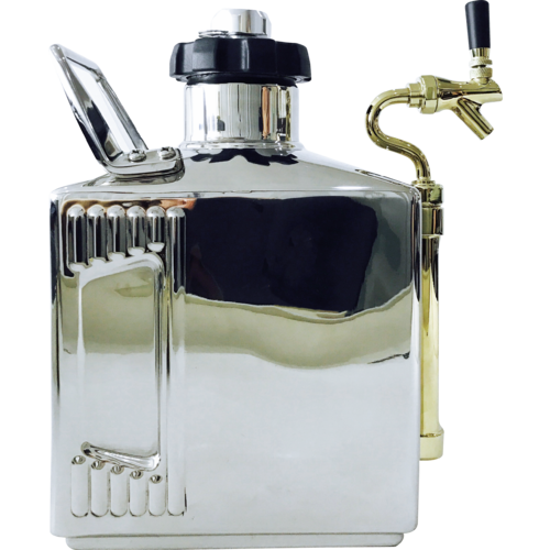 Craft Master Growlers | 128 oz Cap and Tap Growler